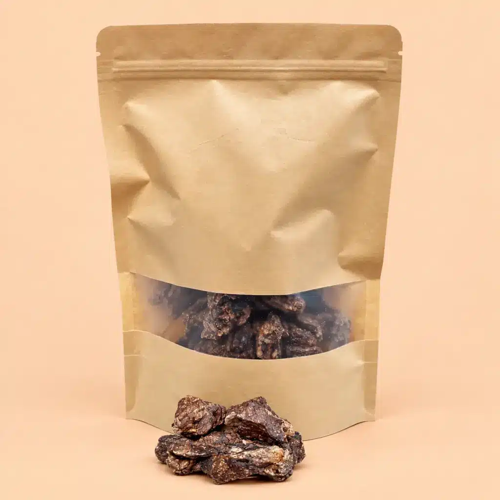 Friandises pour Chien – Cubes de Poumons de Bœuf Naturels